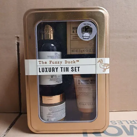 THE FUZZY DUCK LUXURY TIN SET