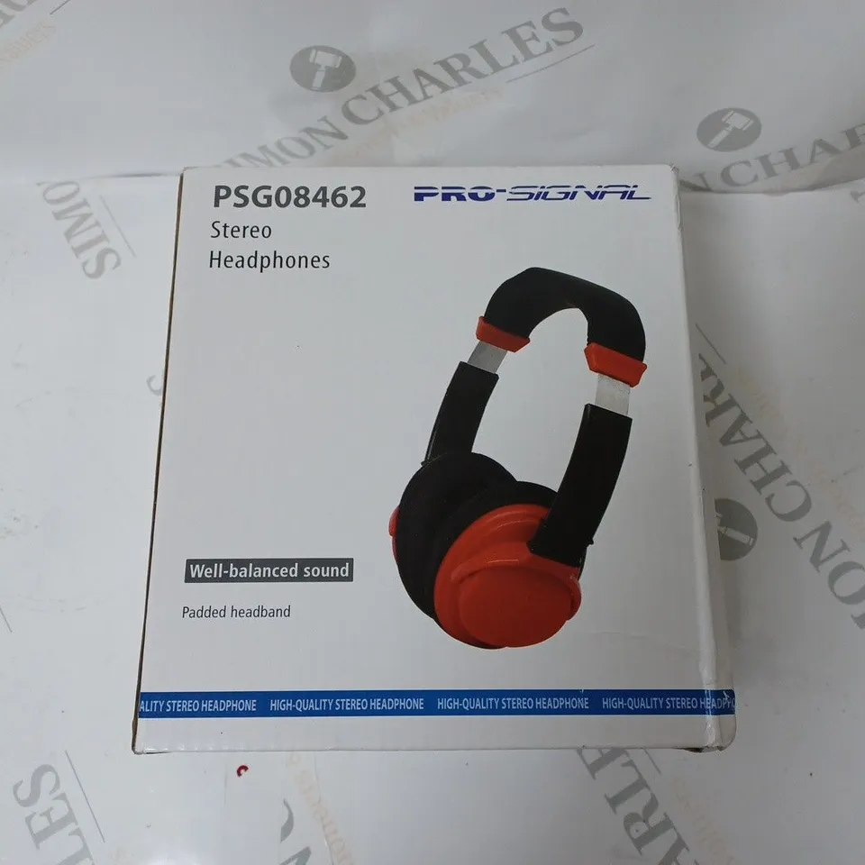 PRO-SIGNAL STEREO HEADPHONES