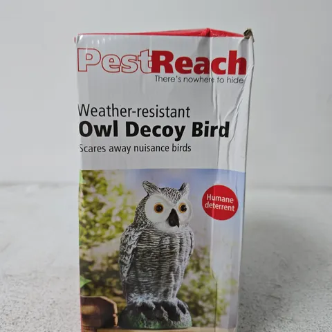 PESTREACH WEATHER-RESISTANT OWL DECOY BIRD