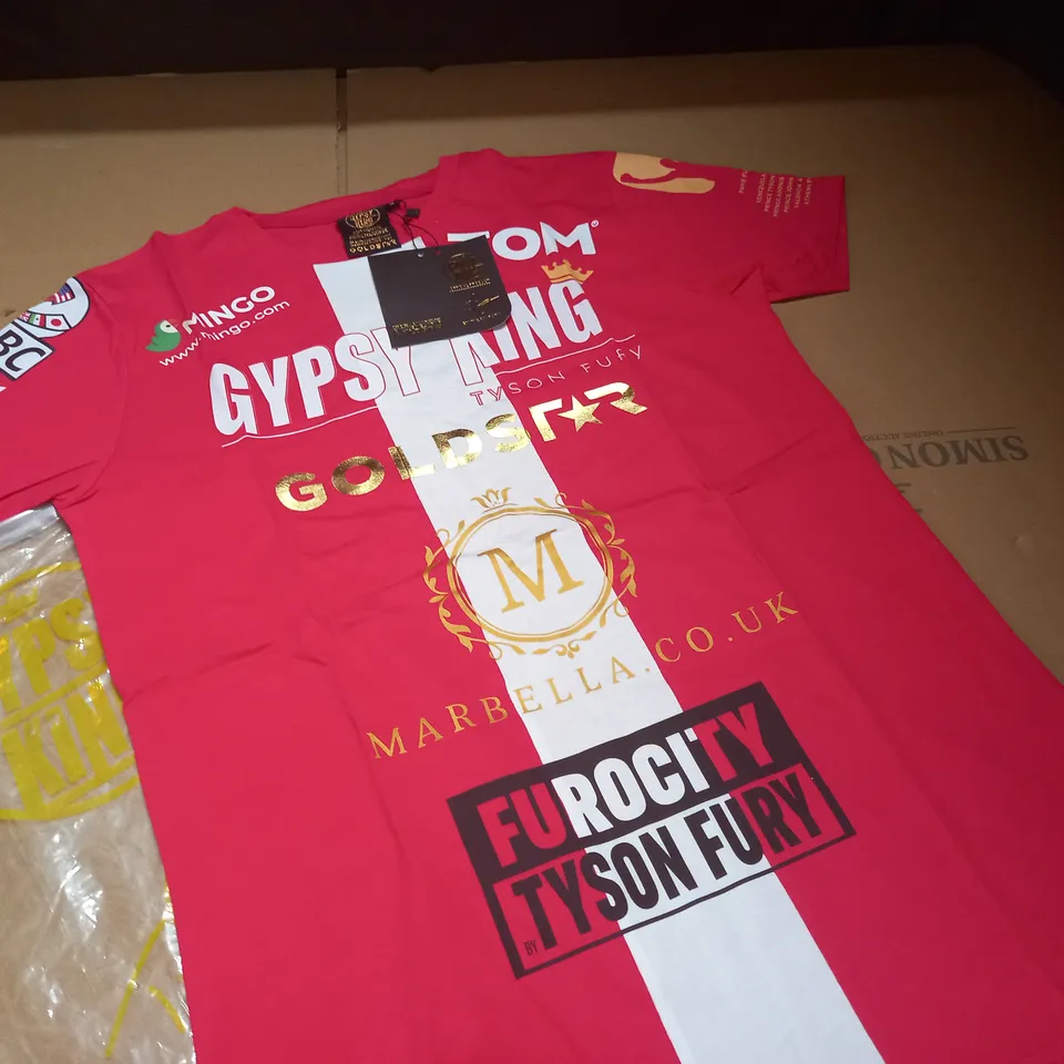 GYPSY KING RED T-SHIRT - S
