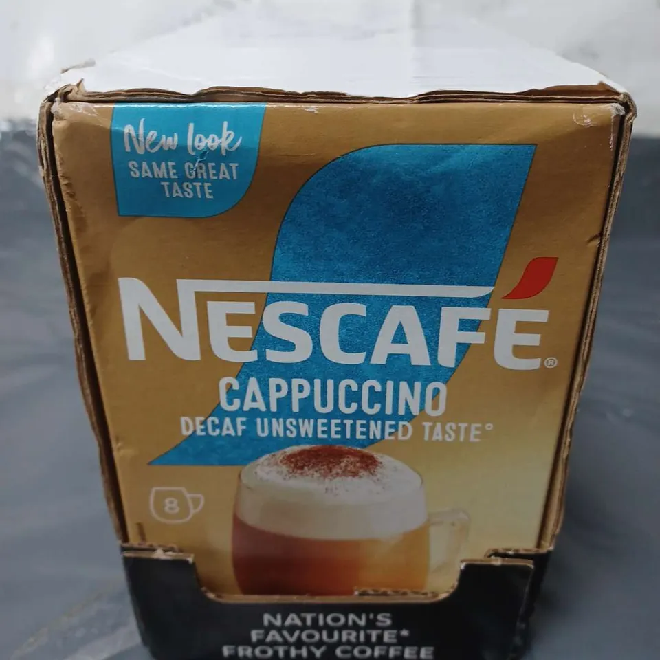 BOXED NESCAFE CAPPUCINO DECAF SET (6x120g)