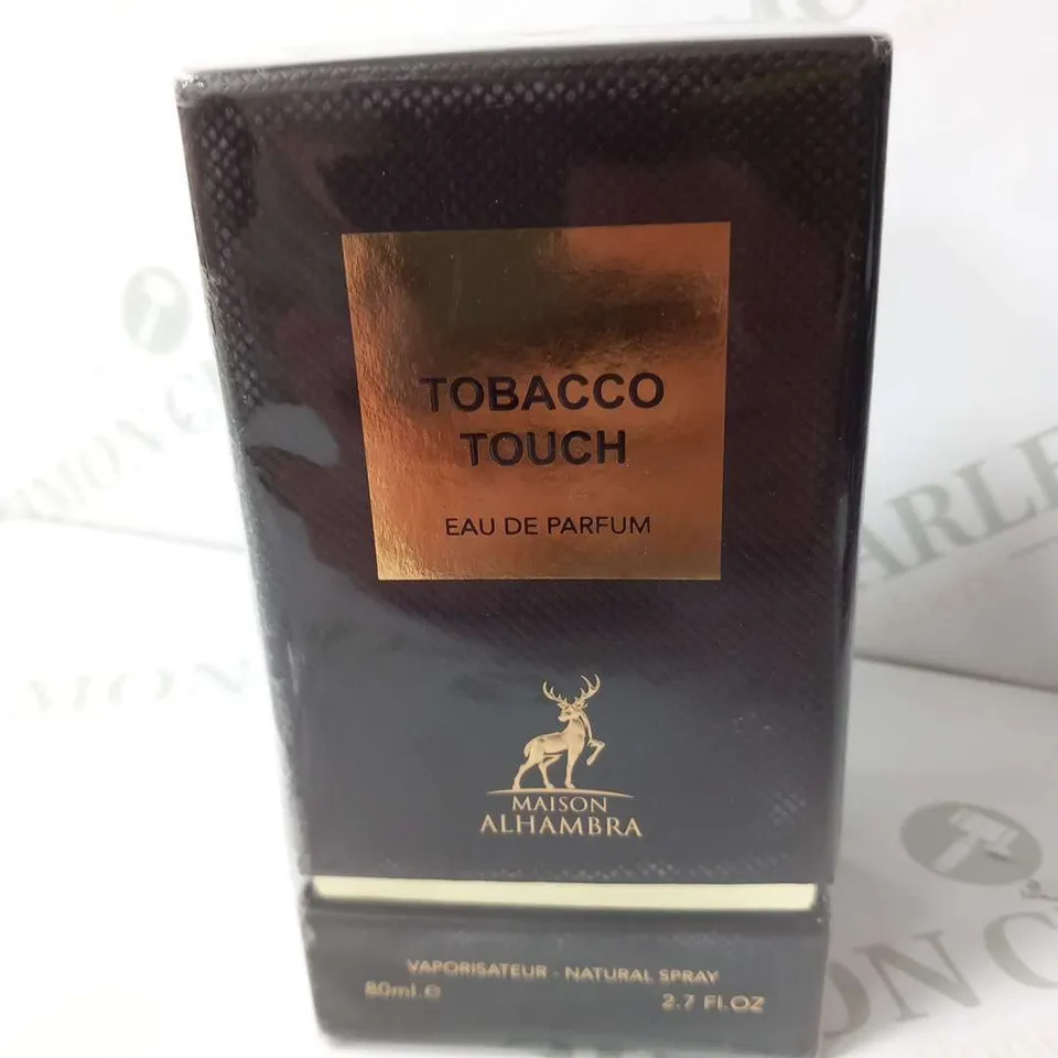 BOXED AND SEALED TOBACCO TOUCH EAU DE PARFUM MAISON ALHAMBRA EAU DE PARFUM 80ML