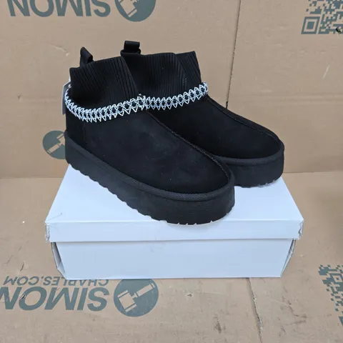 MELROSE BLACK SHOES BY EMMA – WOMEN'S FOOTWEAR, UK SIZE 5