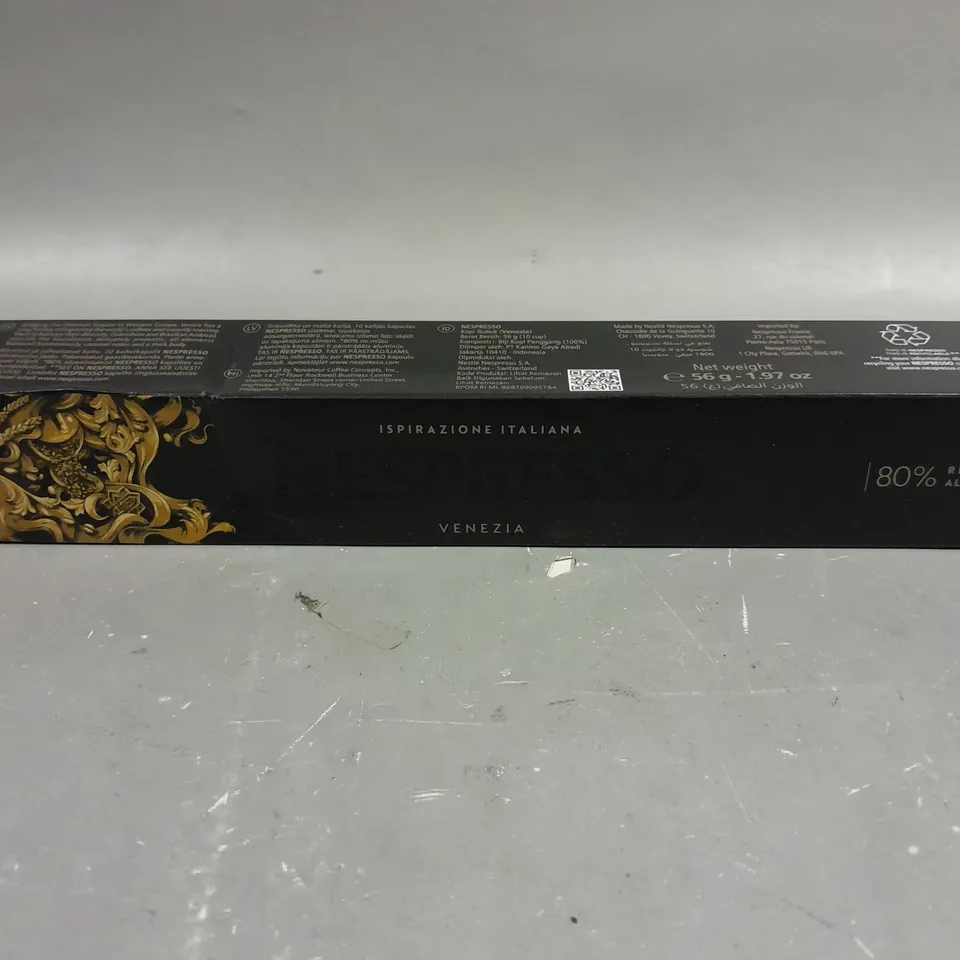 APPROXIMATELY 20 BOXED NESPRESSO VENEZIA COFFEE CAPSULES - 10 CAPSULES PER BOX 