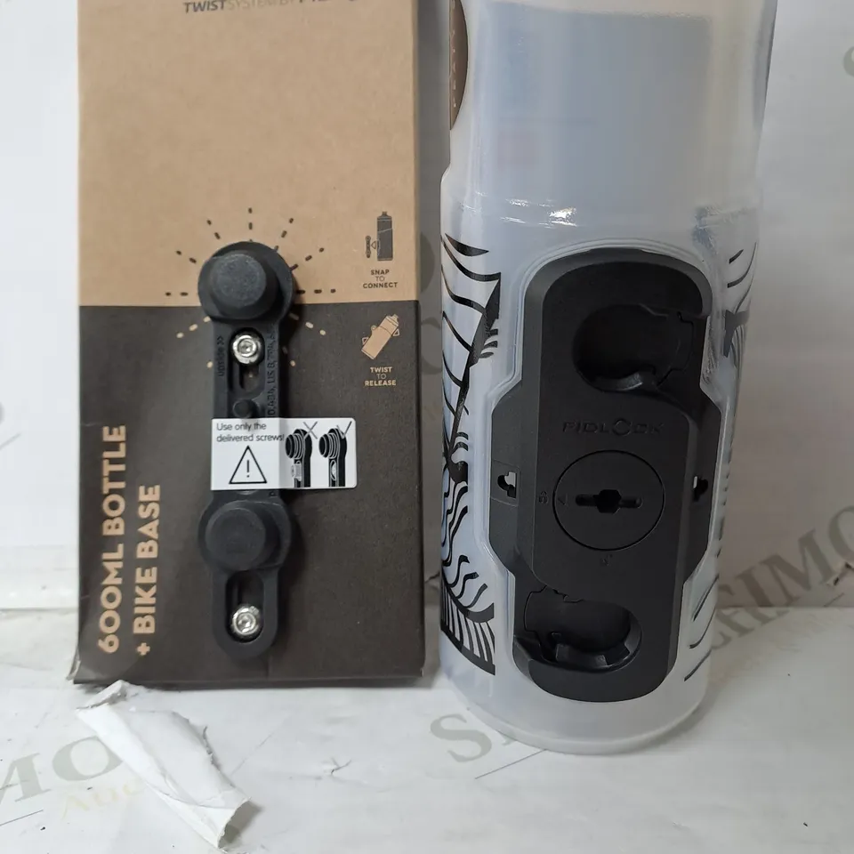 PEATY'S X FIDLOCK LOCKIN BOTTLE (TOPO/ CLEAR 600ML)