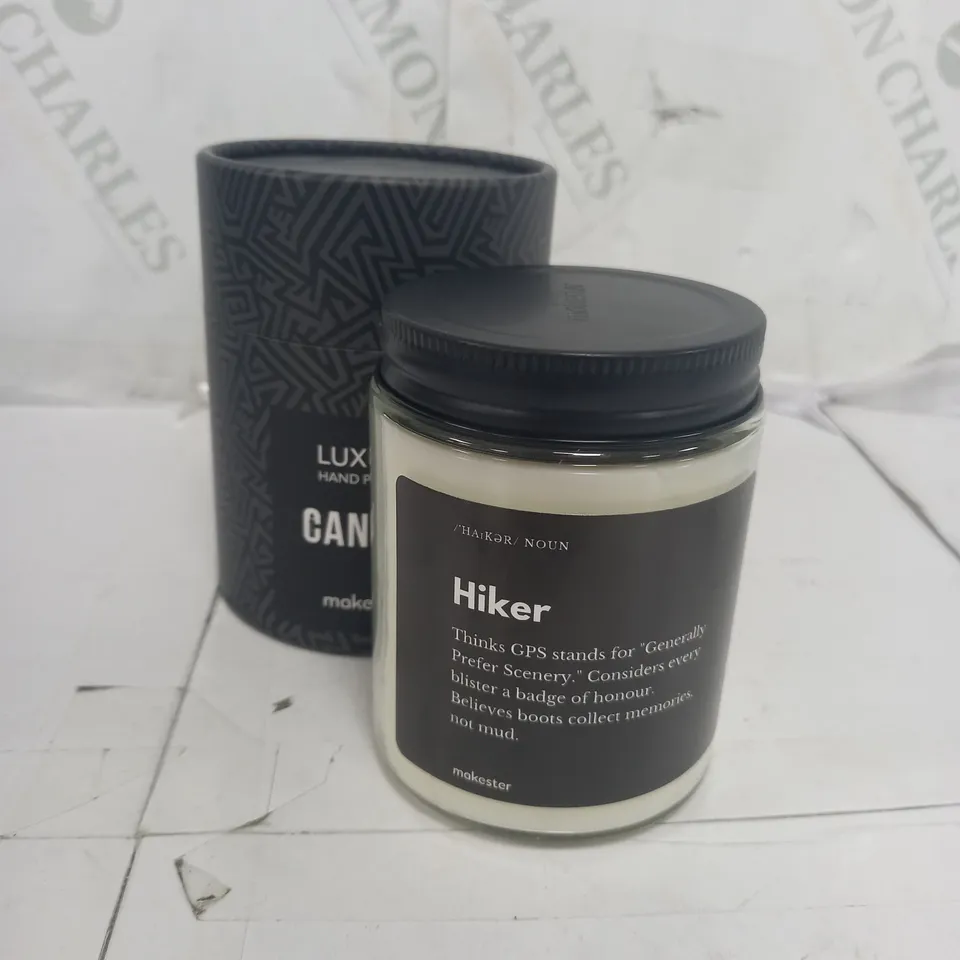 BOXED MAKESTER HIKER CANDLE 