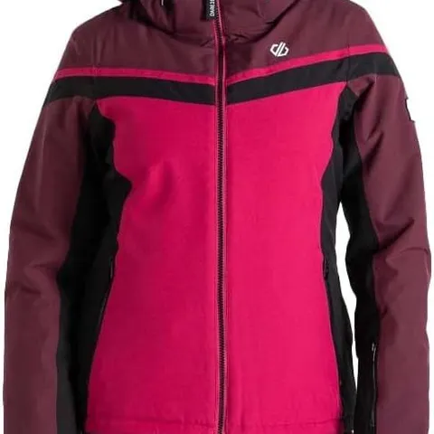 BRAND NEW DARE2B WOMENS FLURRY JACKET SKI JACKET BERRY PINK/FIG UK20