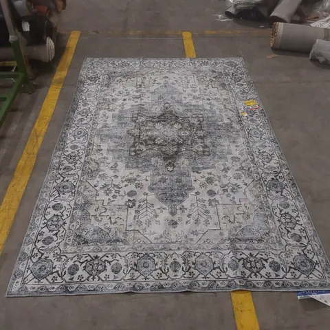 QUALITY MIKALI MACHINE WASHABLE NON-SLIP RUG - 152 x 244cm