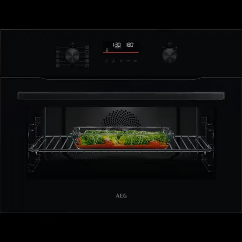 AEG 6000 COMBIQUICK MICROWAVE AND BUILT-IN OVEN - OK6NK40K