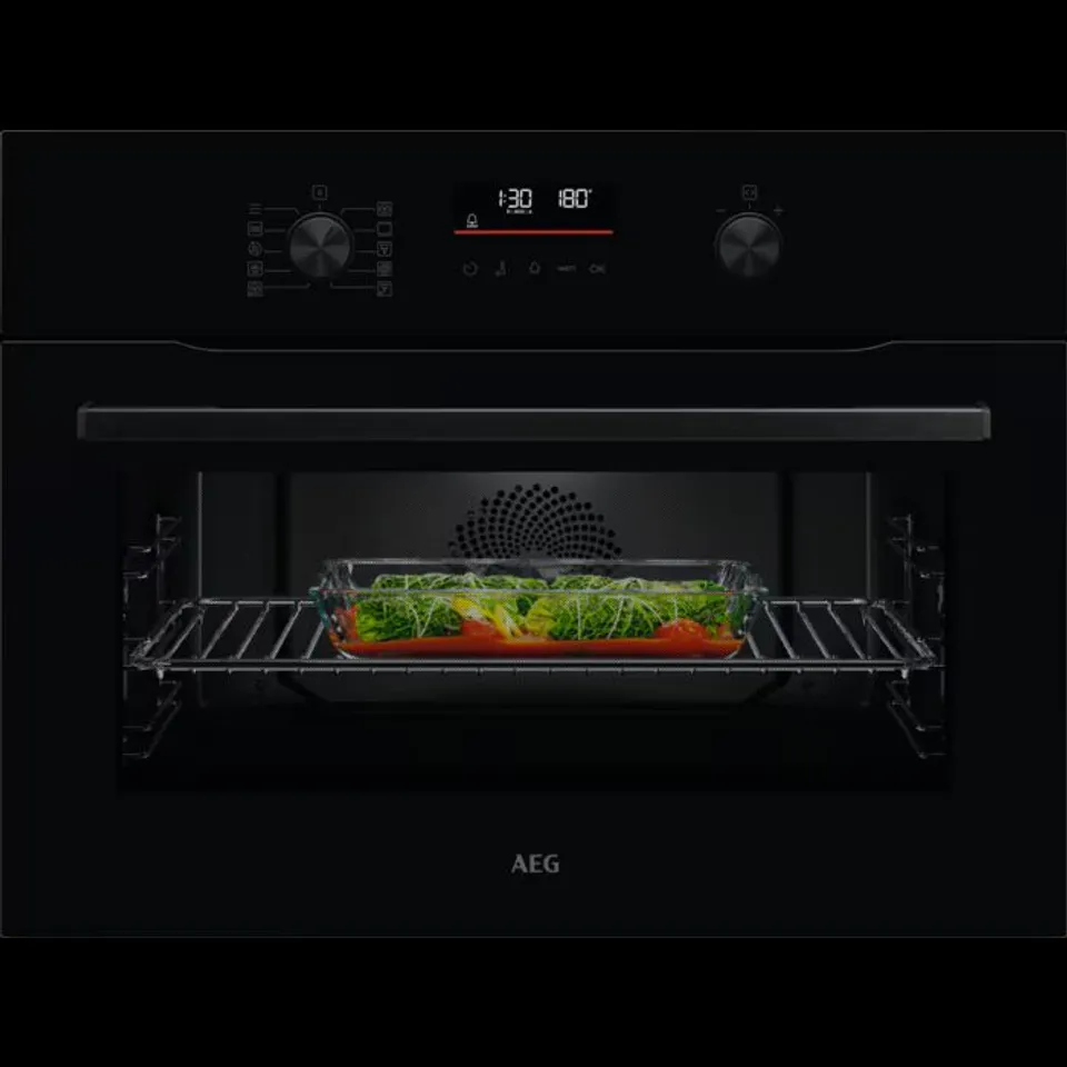 AEG 6000 COMBIQUICK MICROWAVE AND BUILT-IN OVEN - OK6NK40K