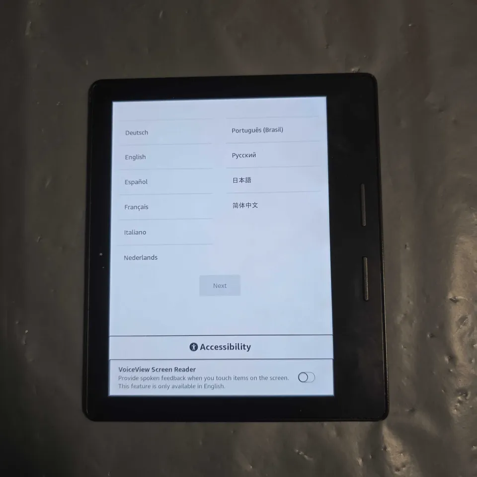 UNBOXED AMAZON KINDLE E-READER
