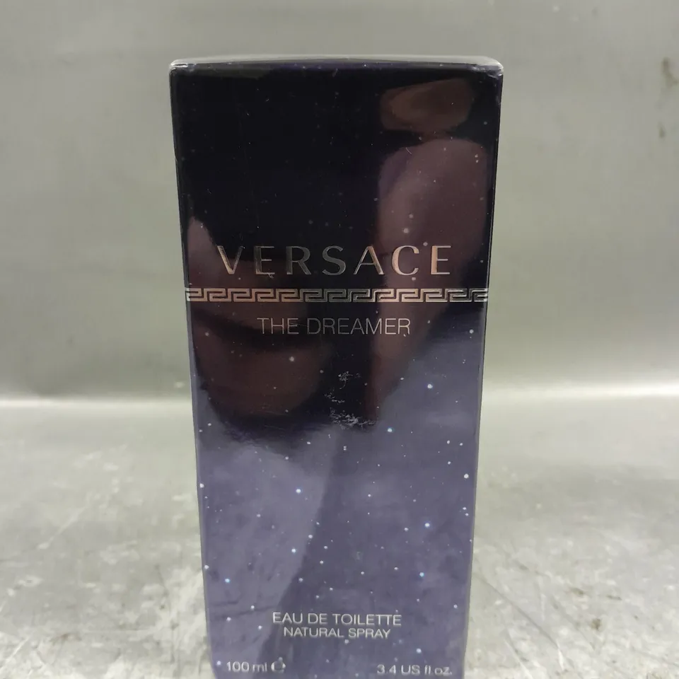 BOXED AND SEALED VERSACE THE DREAMER EAU DE TOILETTE SPRAY 100ML