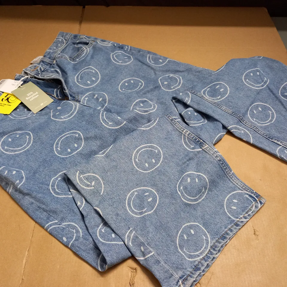 H&M SMILEY JEANS - UK 12