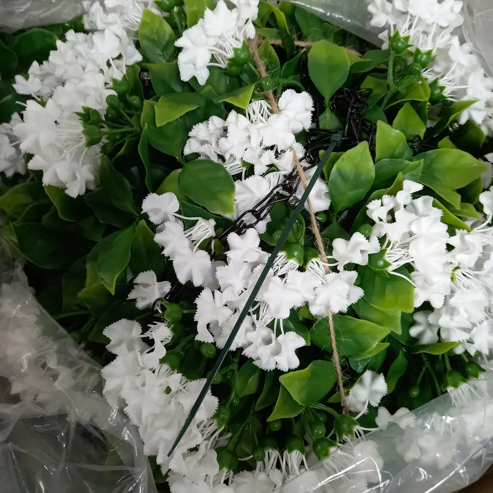 GARDEN REFLECTIONS PRE-LIT FAUX FLORAL CREPE MYRTLE DECOR