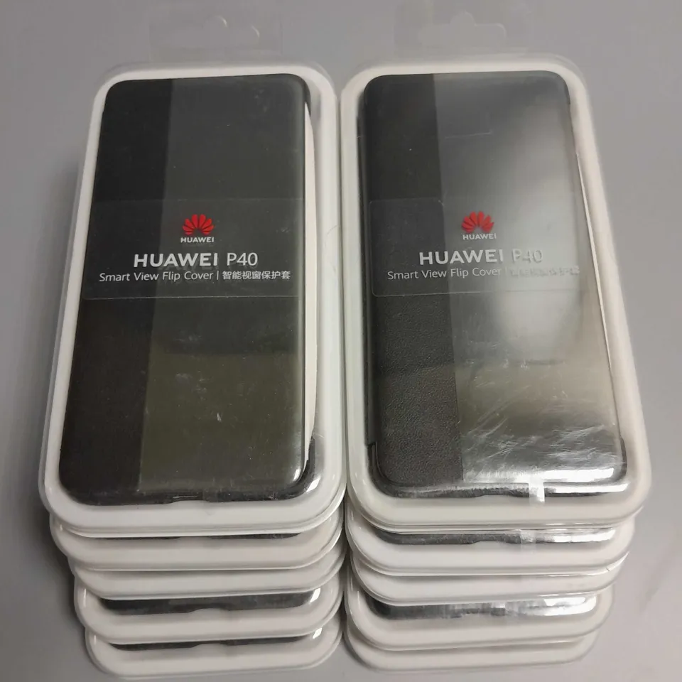LOT OF 10 HUAWEI P40 SMART VIEW FLIP COVER