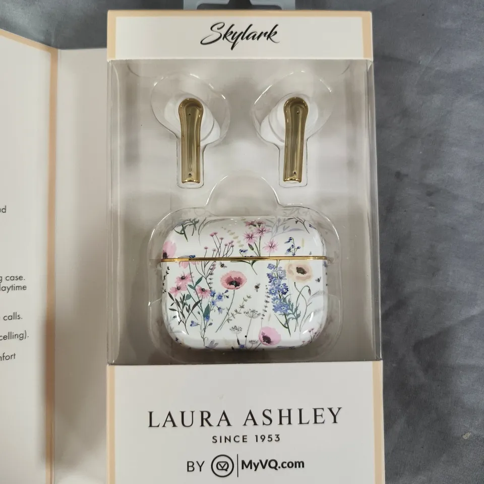 LAURA ASHLEY VQ SKYLARK ENC TRUE WIRELESS EARBUDS 