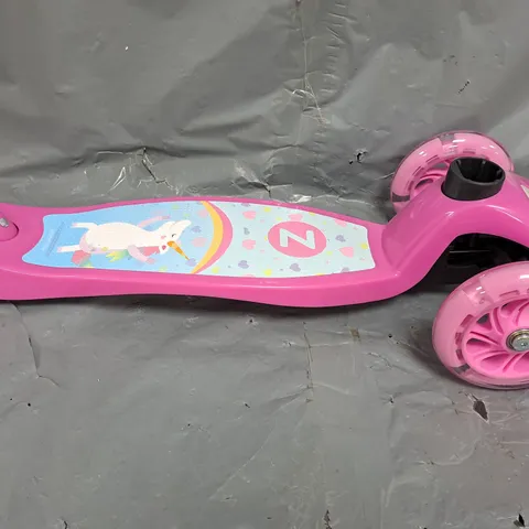 ZINC THREE-WHEELED EXPLORER SCOOTER - UNICORN