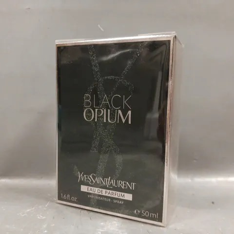 SEALED YVES SAINT LAURENT BLACK OPIUM EAU DE PARFUM SPRAY 50ML