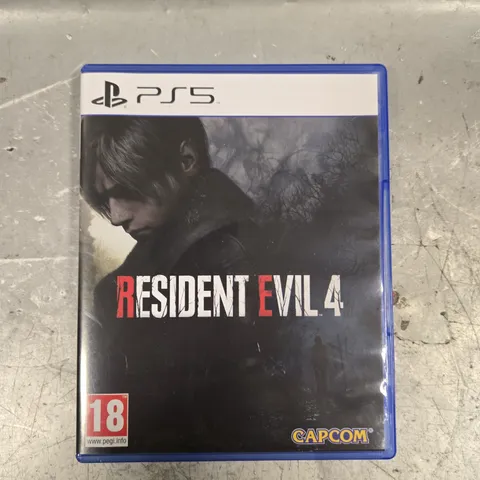 RESIDENT EVIL 4 FOR PLAYSTATION 5 