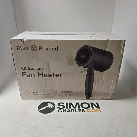 BOXED BLISS & BEYOND ALL SEASON FAN HEATER