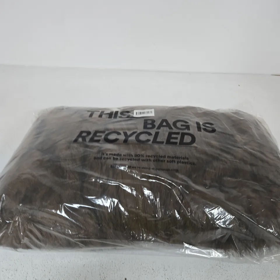 2 X FAUX FUR BOMBER JACKETS - XL