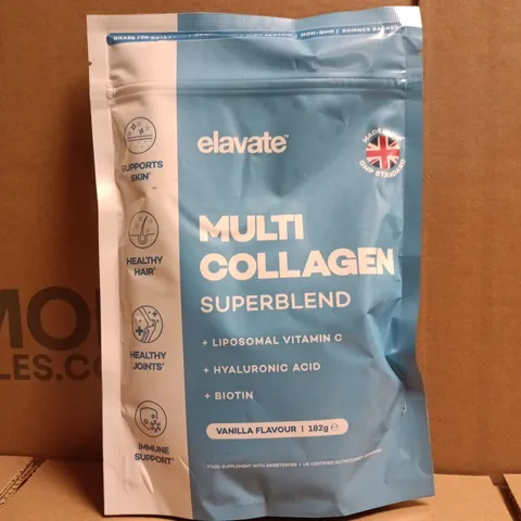 ELAVATE MULTI COLLAGEN SUPERBLEND - VANILLA FLAVOUR (182G)