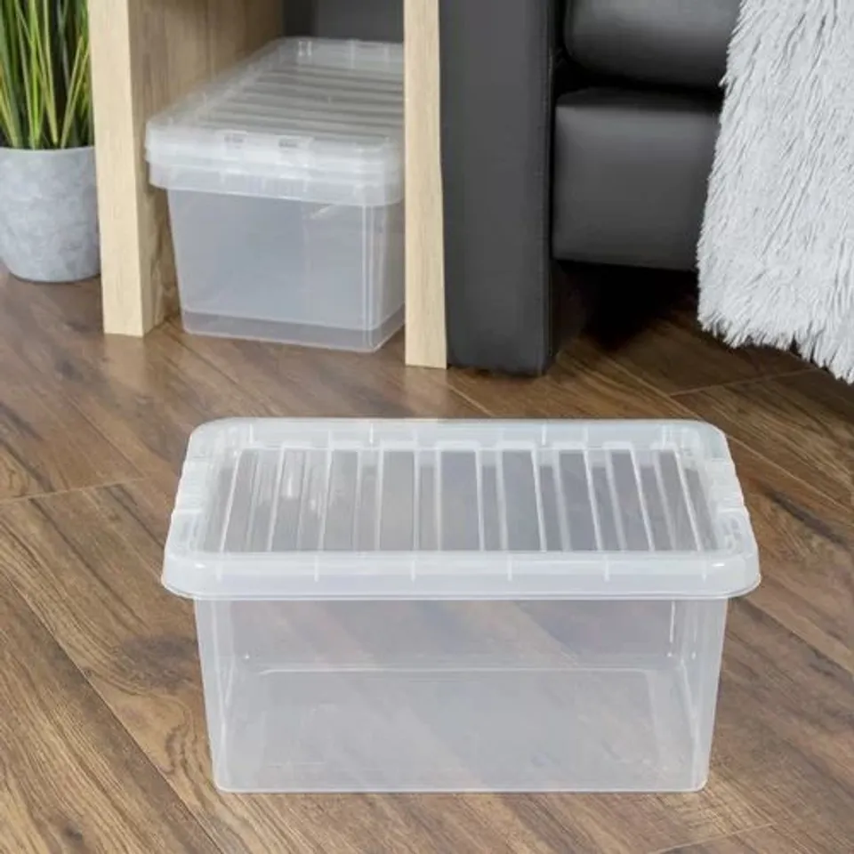 BOXED CRYSTAL 11 PLASTIC STORAGE BOX