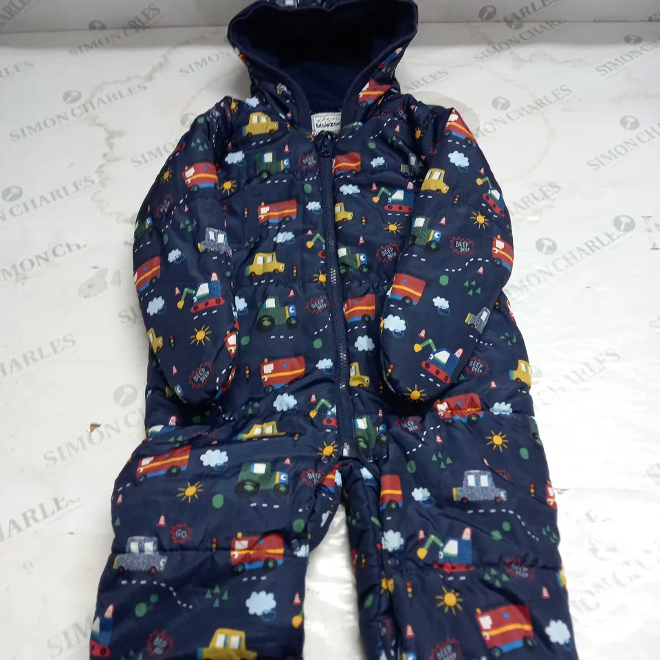 BLUEZONE BOYS ALL IN 1 SNOWSUIT SIZE 18-24 MONTHS 