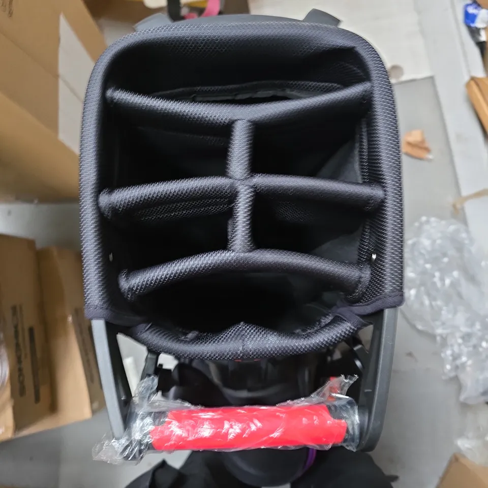 JORDAN FADEAWAY PREMIUM GOLF BAG – BLACK WITH JUMPMAN LOGO