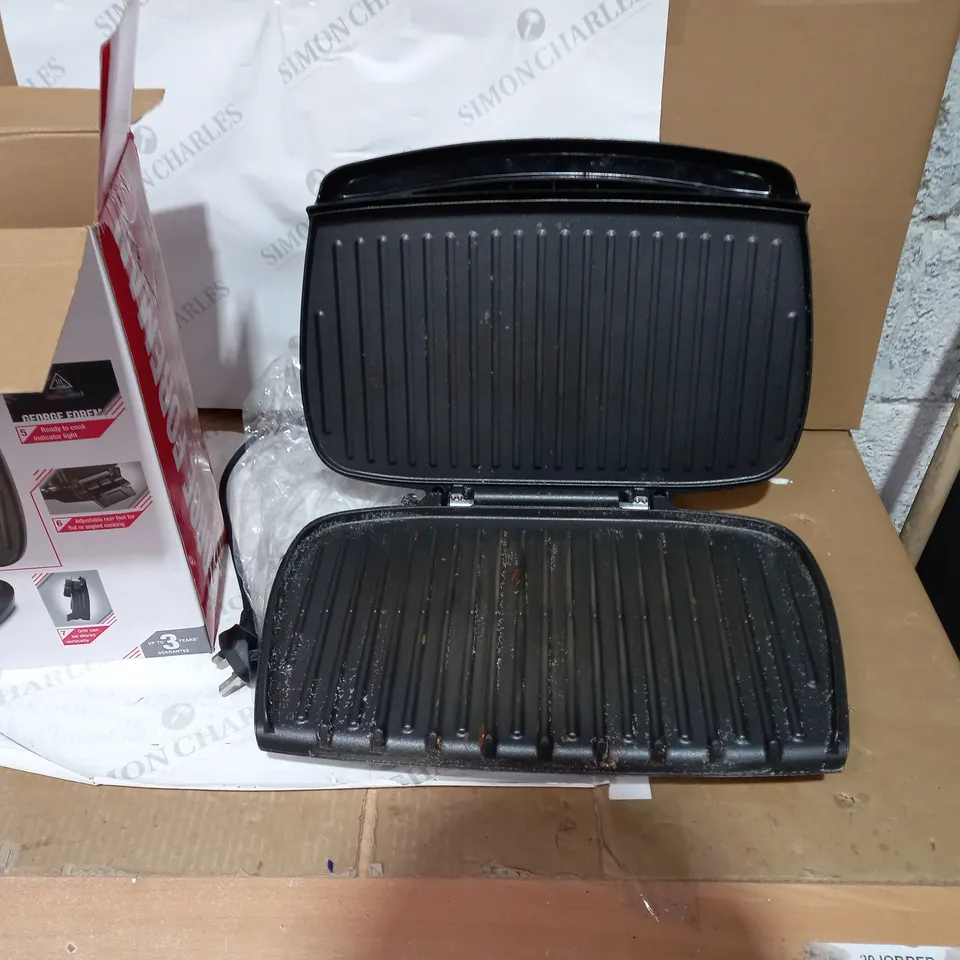 GEORGE FOREMAN FAT REDUCING GRILL