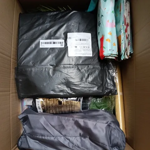 BOX OF APPROXIMATELY 15 ASSORTED HOUSEHOLD ITEMS
