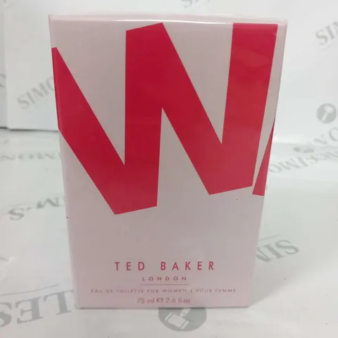 BOXED AND SEALED W TED BAKER EAU DE TOILETTE 75ML