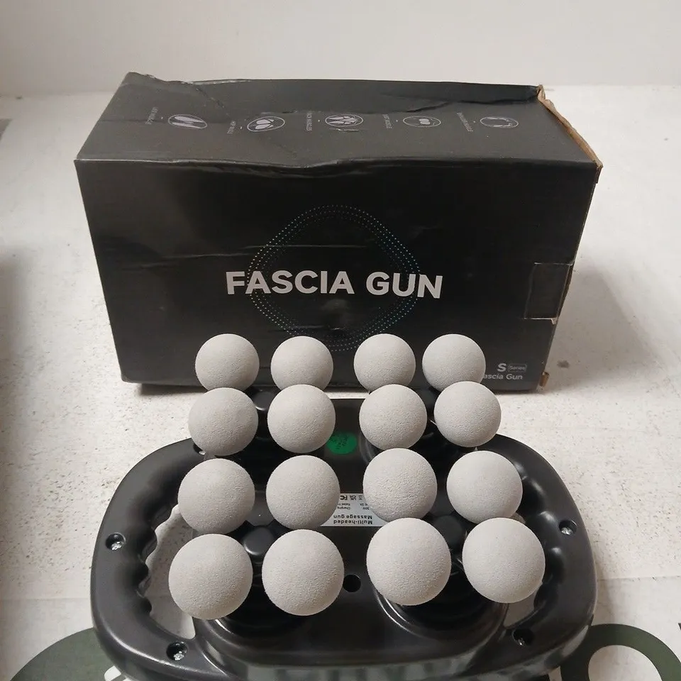 S SERIES MULTIHEAD FASCIA GUN – MASSAGE DEVICE