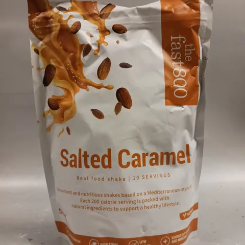 SEALED THE FAST 800 REAL FOOD SHAKE - SALTED CARAMEL - 500G
