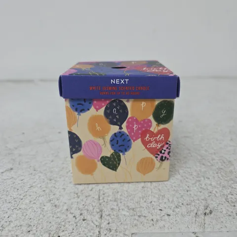 NEXT WHITE JASMINE SCENTED CANDLE – BOXED
