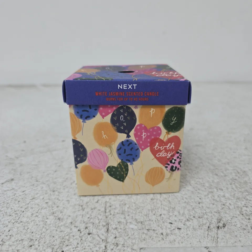 NEXT WHITE JASMINE SCENTED CANDLE – BOXED