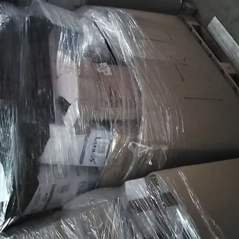 PALLET OF ASSORTED ITEMS INCLUDING DOWN AND FEATHER PILLOW INSERT, ELVIROS PILLOW, GENTLE NORTH PILLOW