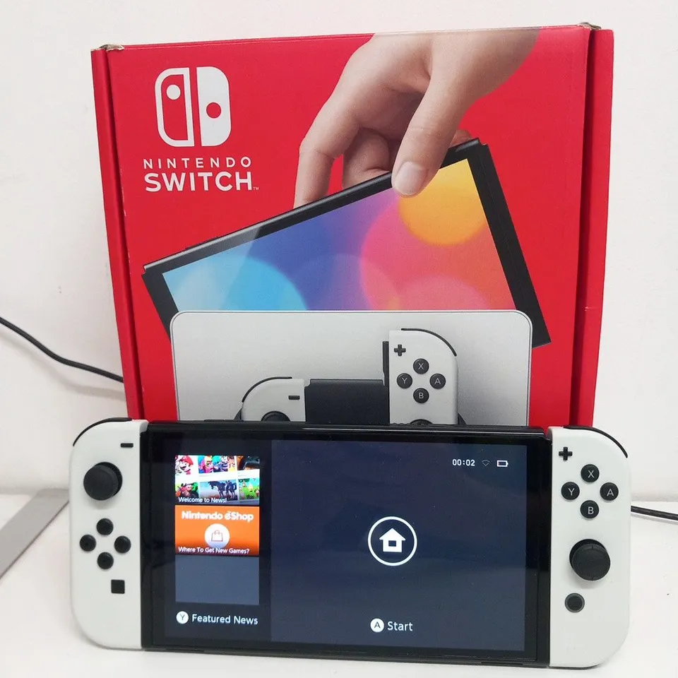 BOXED NINTENDO SWITCH OLED MODEL