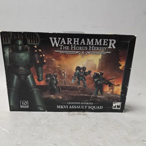 BOXED WARHAMMER THE HORUS HERESY LEGIONS ASTARTES MKVI ASSAULT SQUAD