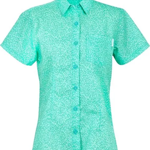 BRAND NEW REGATTA WOMENS MINDANO VIII SHIRT ARUBA LEAF PRINT UK 8