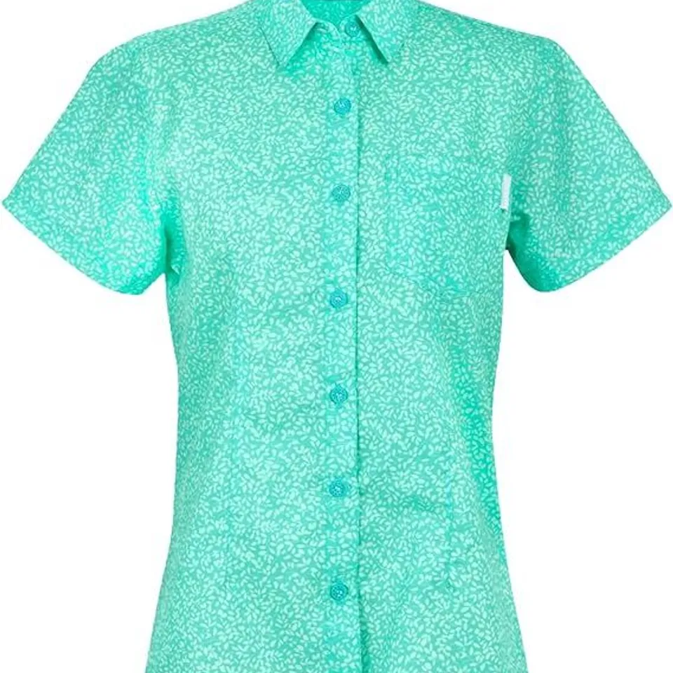 BRAND NEW REGATTA WOMENS MINDANO VIII SHIRT ARUBA LEAF PRINT UK 8
