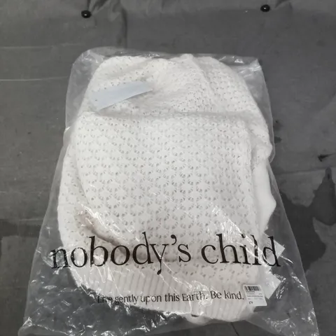 UK L NOBODY'S CHILD POINTELLE CARDIGAN – IVORY (KIDS)