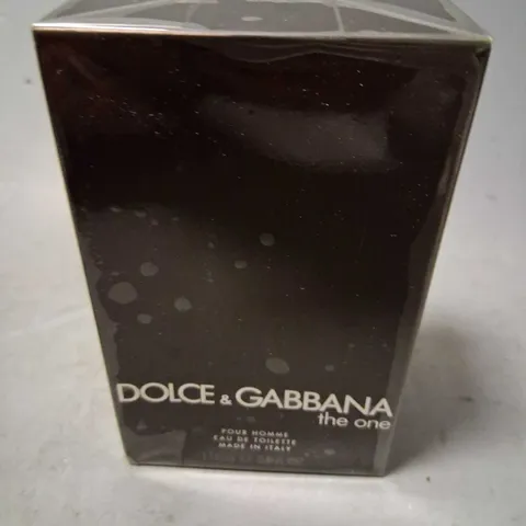 BOXED AND SEALED DOLCE AND GABBANA THE ONE POUR HOMME EAU DE TOILETTE 150ML