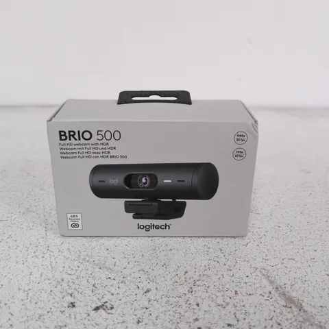 SEALED LOGITECH BRIO 500 FULL HD WEBCAM