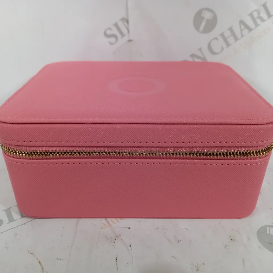 SALMON PINK PANDORA JEWELLERY BOX