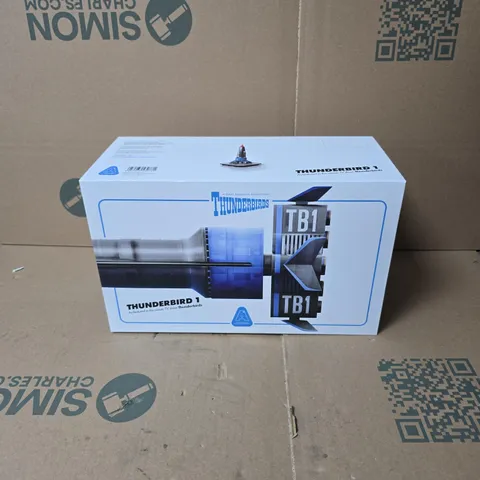 THUNDERBIRD 1 DIE CAST ADULT COLLECTORS MODEL WITH DISPLAY STAND BOXED