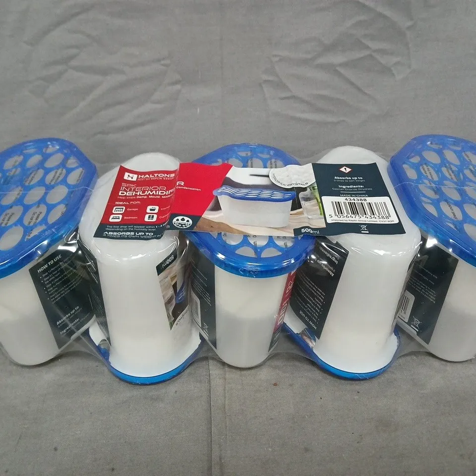 HALTONS PACK OF 5 INTERIOR DEHUMIDIFIERS
