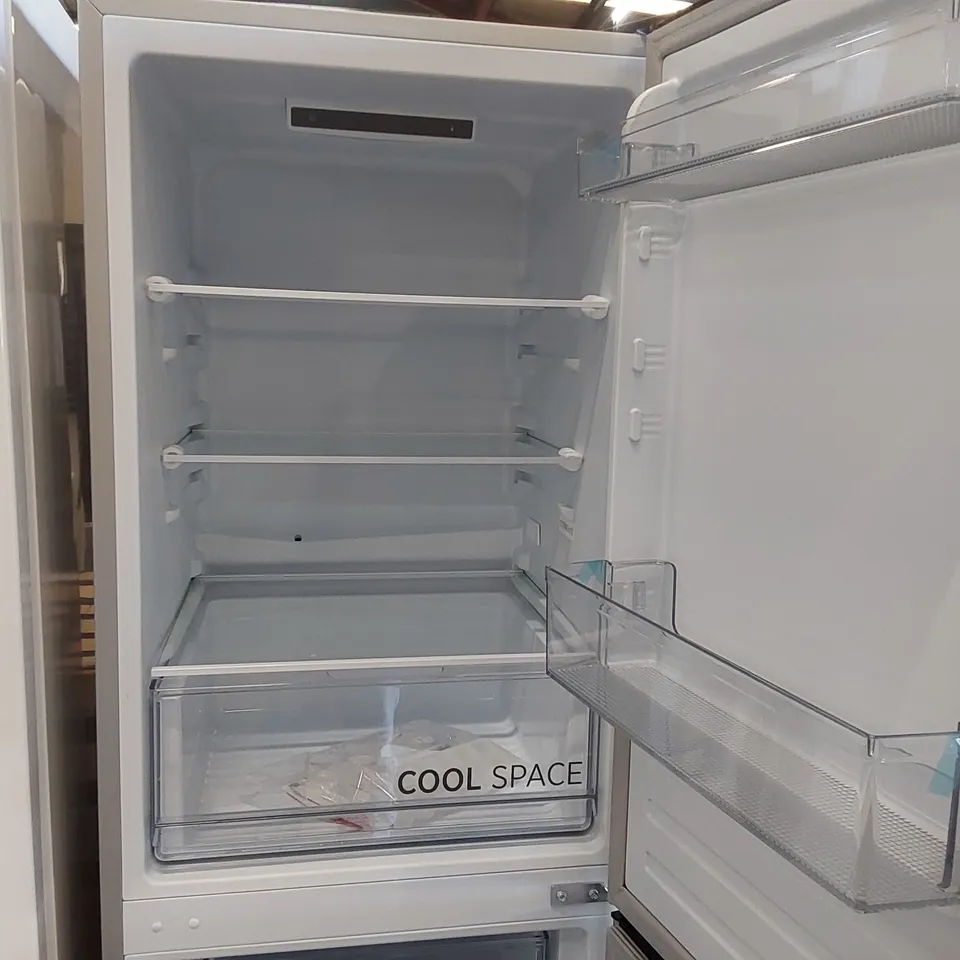 HOOVER HOCT3L517FSK 252 LITRE 50/50 FREESTANDING FRIDGE FREEZER SILVER - UNPROCESSED RAW RETURN