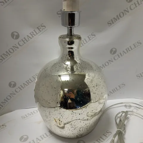 JOHN LEWIS TABITHA DISTRESSED MIRROR TABLE LAMP