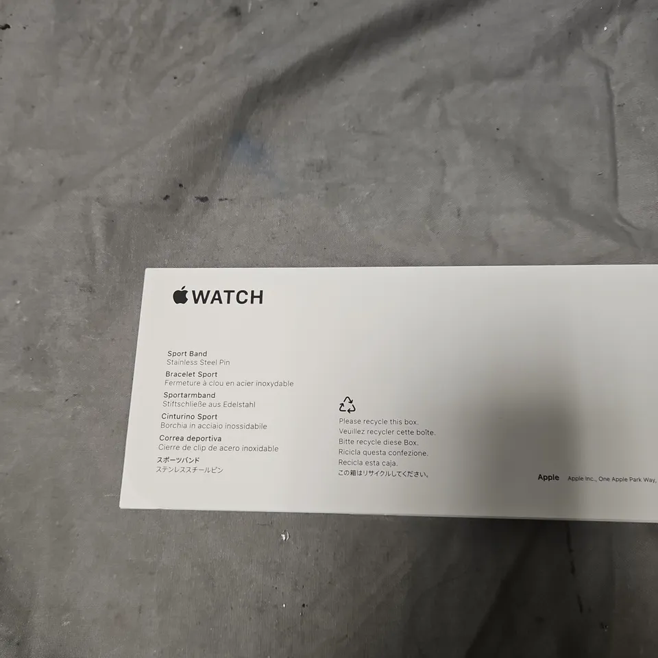 APPLE WATCH SPORT BAND LIGHT BLUSH – 42MM, S/M, BOXED